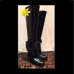 Steve Madden Black Knee High Boots - Size 8 1/2
